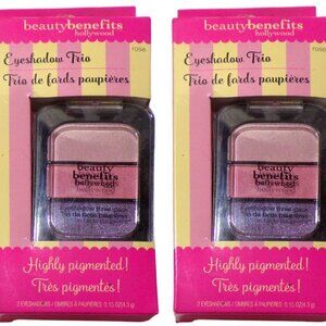Beauty Benefits Eyeshadow Trio rose (Set of 2)